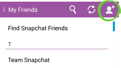View snapchat friend requests